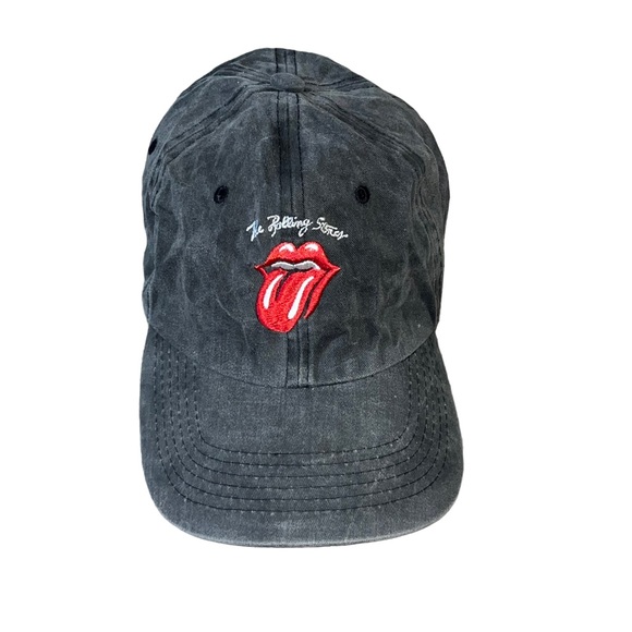 the Rolling Stones Accessories The Rolling Stones Grey Acid Wash